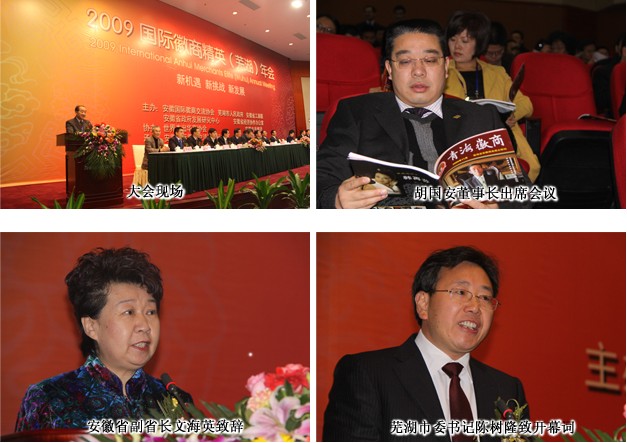 胡國安董事長出席第五屆國際徽商精英年會(huì)