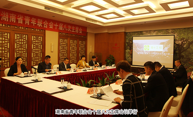 胡國安董事長受邀出席湖南省青年聯(lián)合會十屆八次主席會議、十屆四次常委（擴大）會議