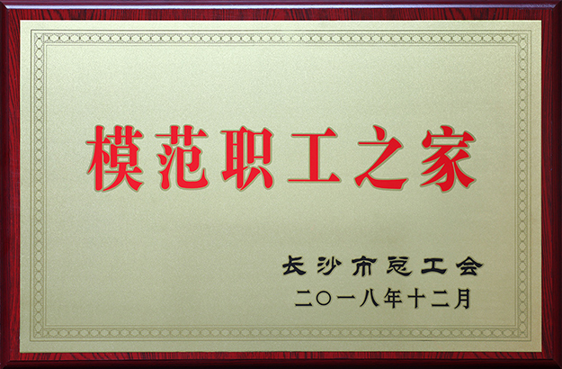 綠之韻集團(tuán)工會(huì)榮獲“長(zhǎng)沙市模范職工之家”稱號(hào)